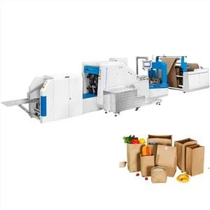 Mesin Pembuat Kantong Kertas Otomatis Hafl